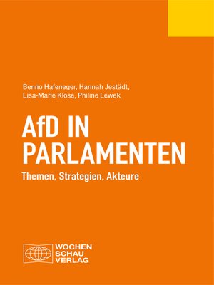 cover image of AfD in Parlamenten
